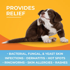 Paw Science antibacterial wipes texture closeup: soft, non-sticky wipe for gentle use.