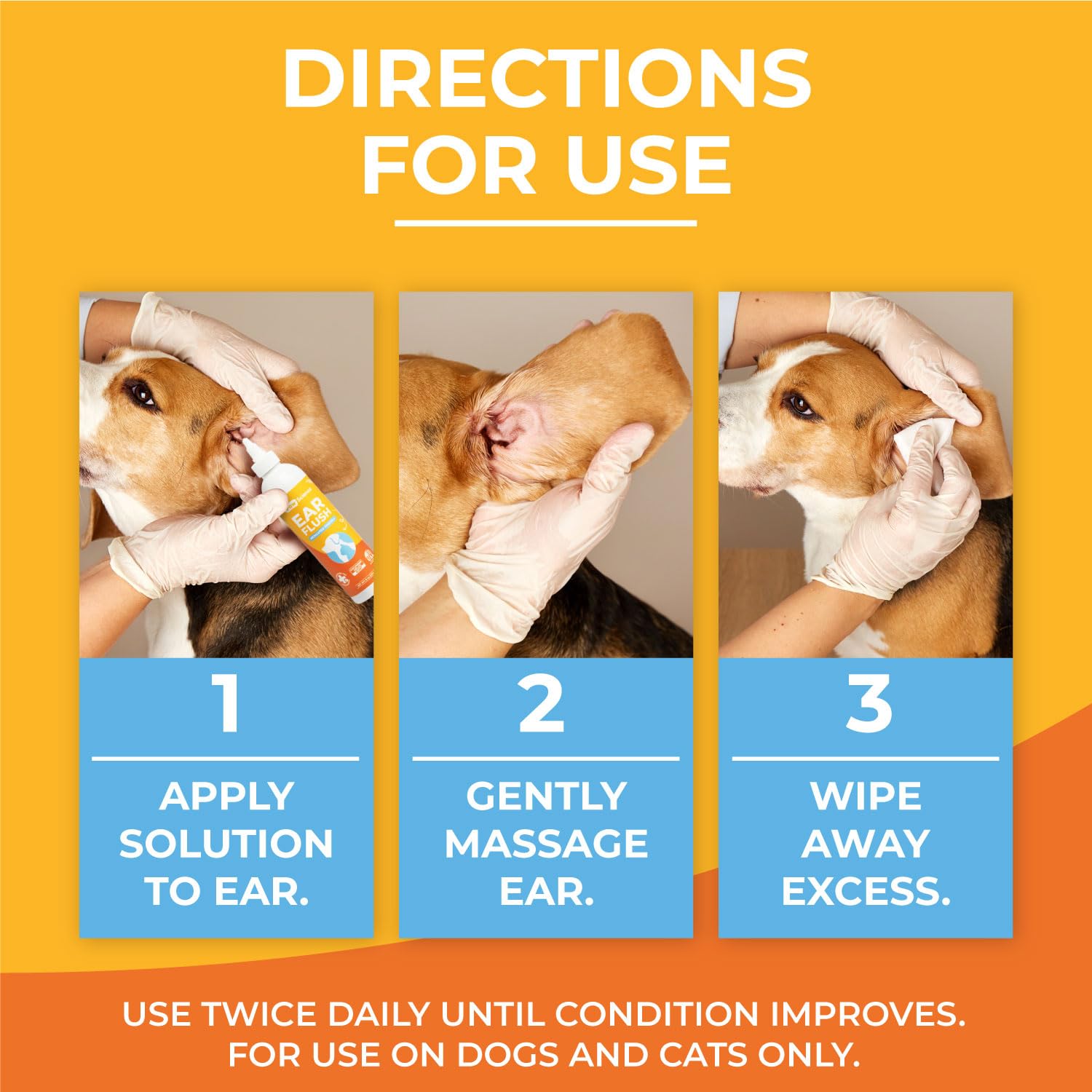 Paw Science ear cleaner made in USA facility ensures quality control.
