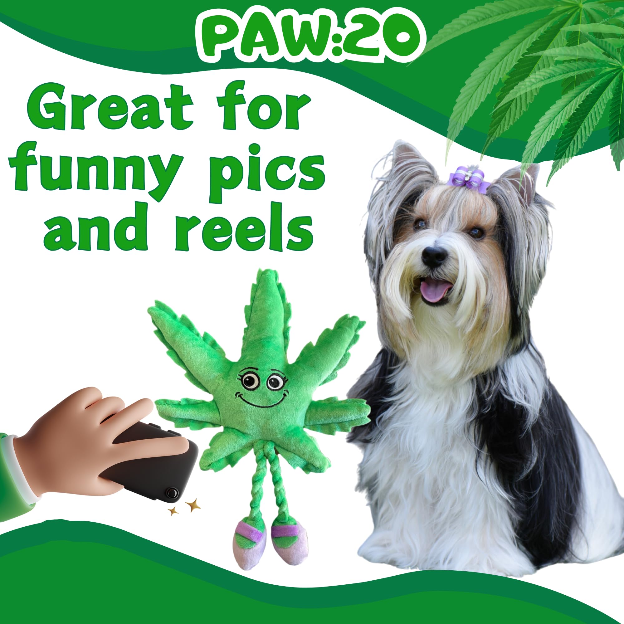 PAW:20 Mary Jane 13 inch length suits dogs of many sizes.
