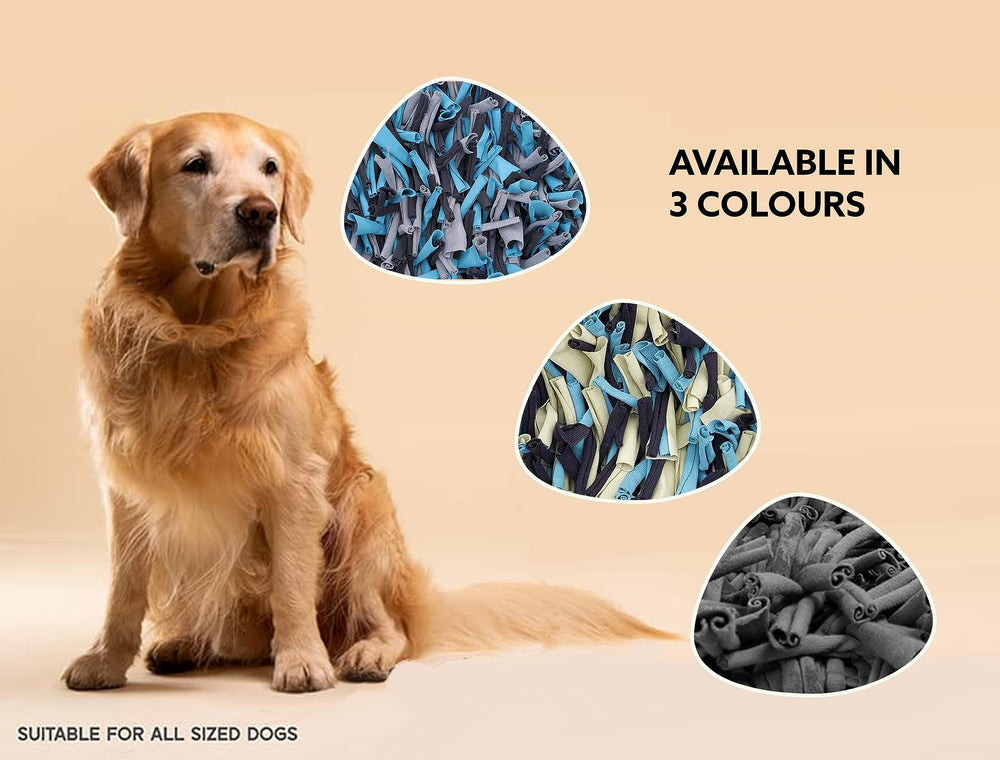 PAW5 Paw 5 Snuffle Mat dog eating with mat for mindful eating