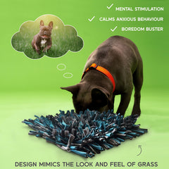 PAW5 Paw 5 Snuffle Mat soft organic cotton texture highlights safe enrichment