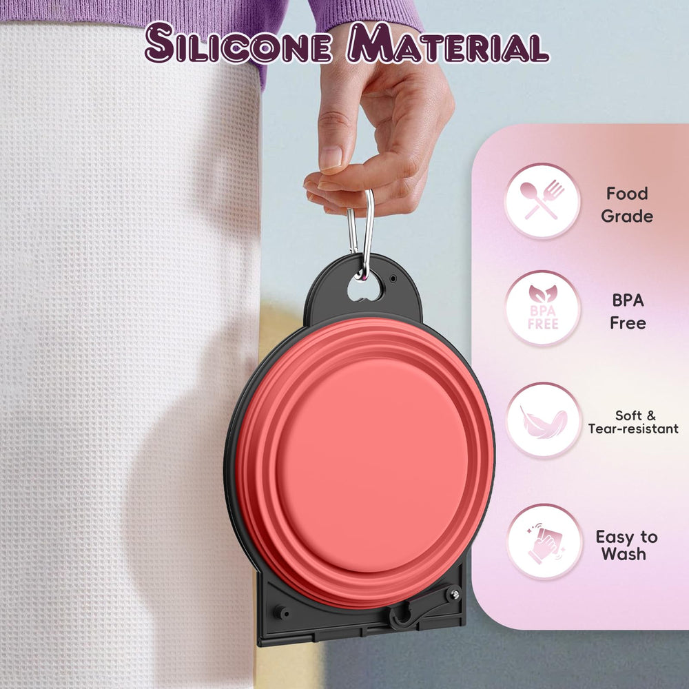 Pawaboo anti-slip silicone bowl features stable feeding during paw playtime.