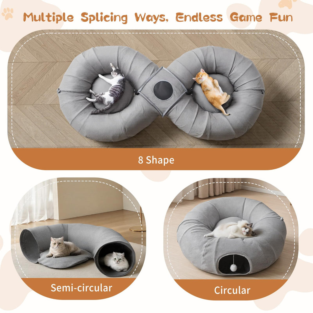 Pawaboo eight-shaped maze view highlighting interactive routing for kittens