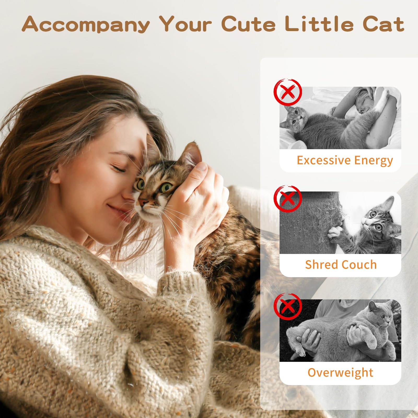 Pawaboo Feather Teaser kitten-friendly design ensures lightweight, durable playtime.