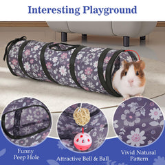 Pawaboo guinea-pig peephole view encourages peek-and-nose exploration.