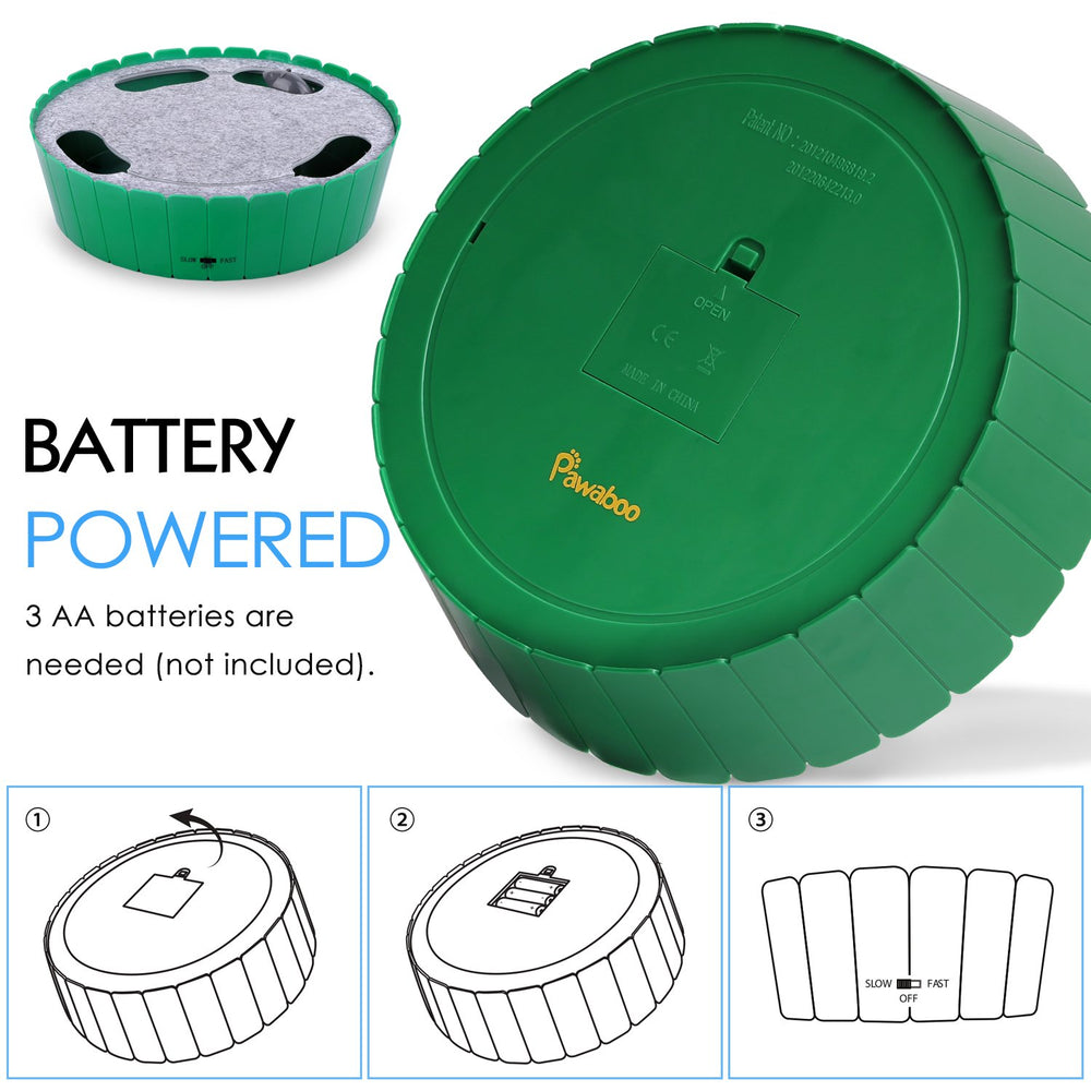 Pawaboo gift-ready scene with cat owner enjoying interactive playtime.