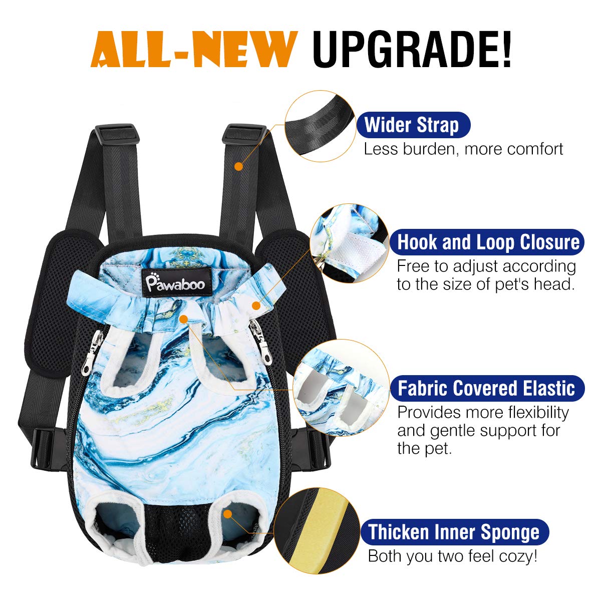 Pawaboo inside-view shows pet comfortably visible during trips