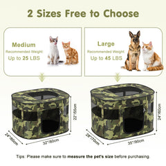 Pawaboo playpen folded compactly for easy travel and quick setup