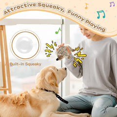 Pawaboo hedgehog soft faux fur detail, cozy comfort for naps