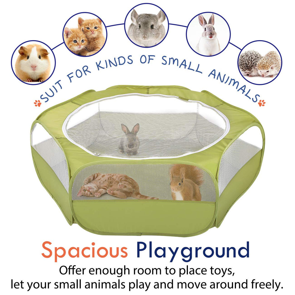 Pawaboo puppy and kitten enclosure for safe containment