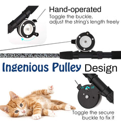 Pawaboo refill fish with bells offers enticing movement and audible engagement.