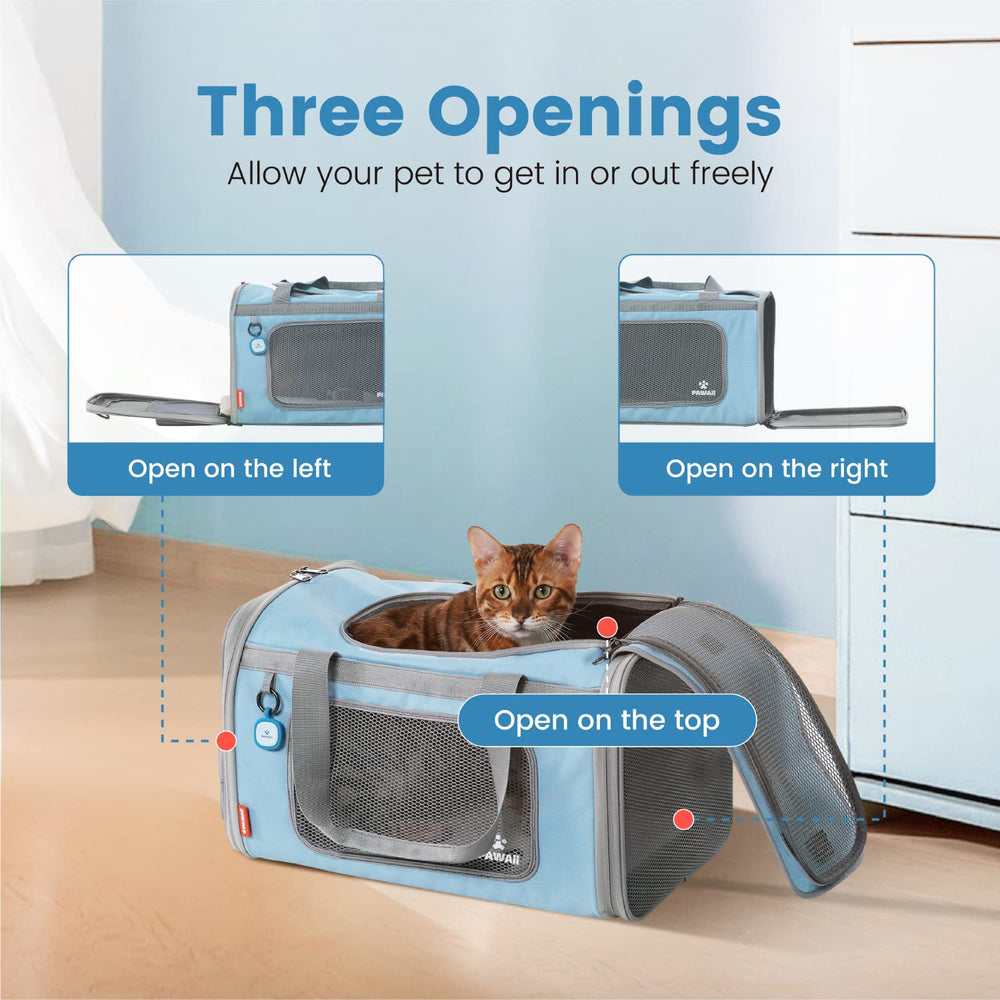 Pawaii cat carrier anti-lost ID tag keeps owner details handy