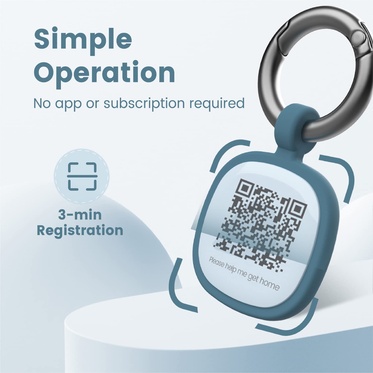 Pawaii emergency contacts on dog ID tag for quick assistance.
