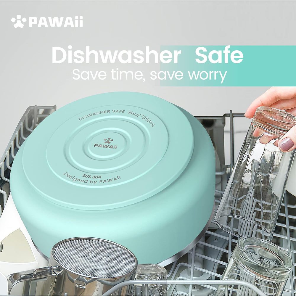 Pawaii stainless steel design repels oil and cleans quickly.