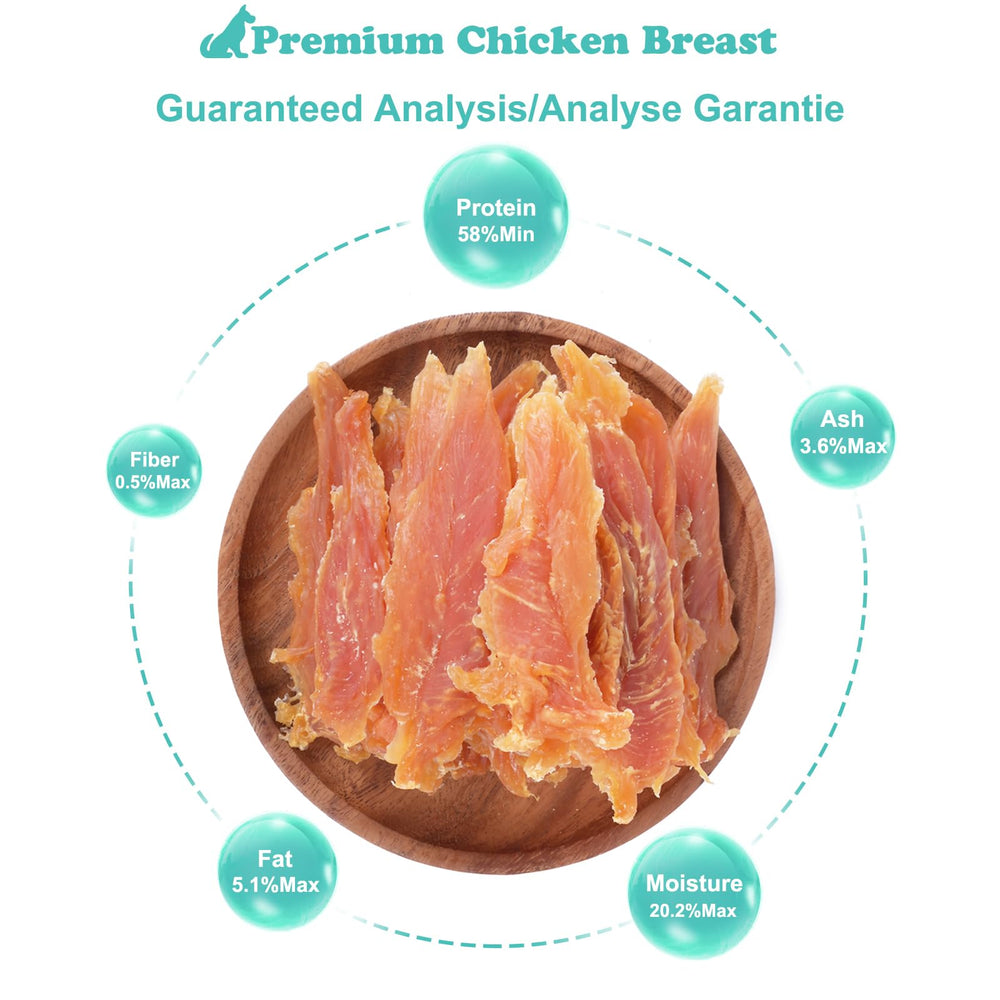 Pawant chicken jerky training-session: ideal reward to reinforce good behavior during training.