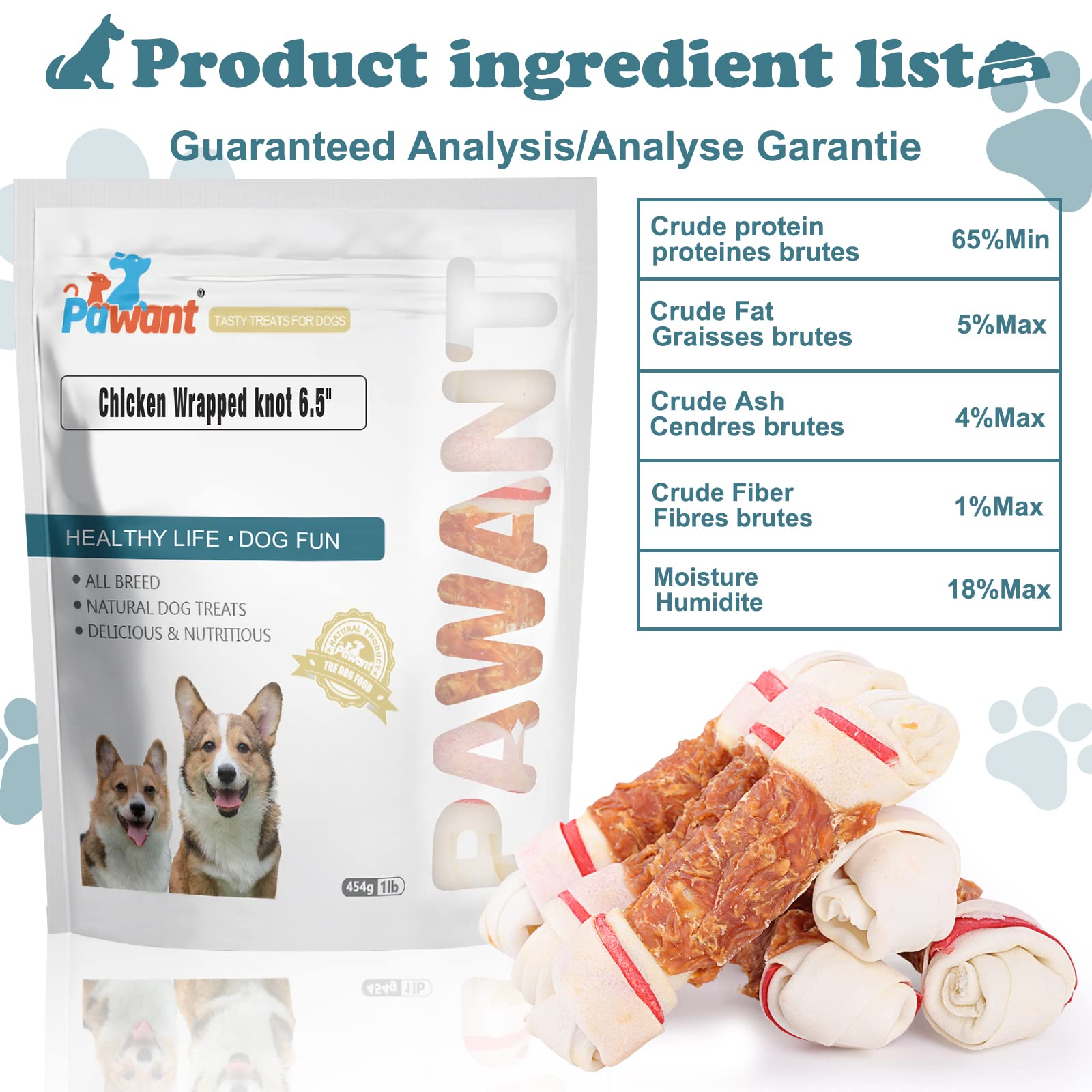 Pawant-dog-treats-pack-of-7 displays value and variety for small dogs.