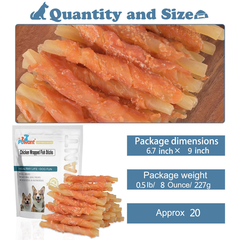 Pawant treats open-pack shot demonstrating convenient bite-sized pieces for training sessions.