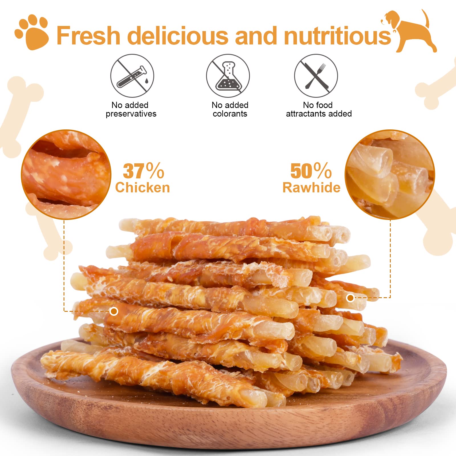 Pawant treats contain no artificial colors or preservatives.