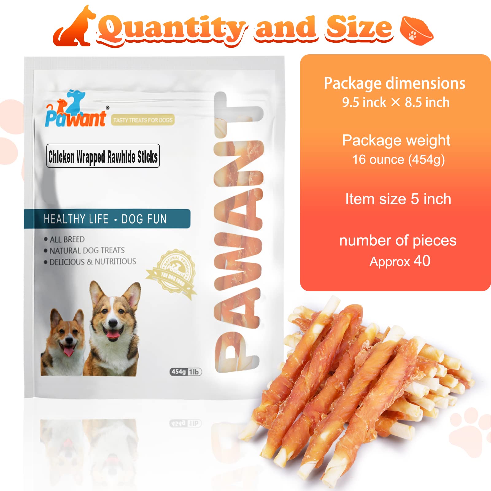Pawant digestible-bone image highlights easy digestion and coat health support