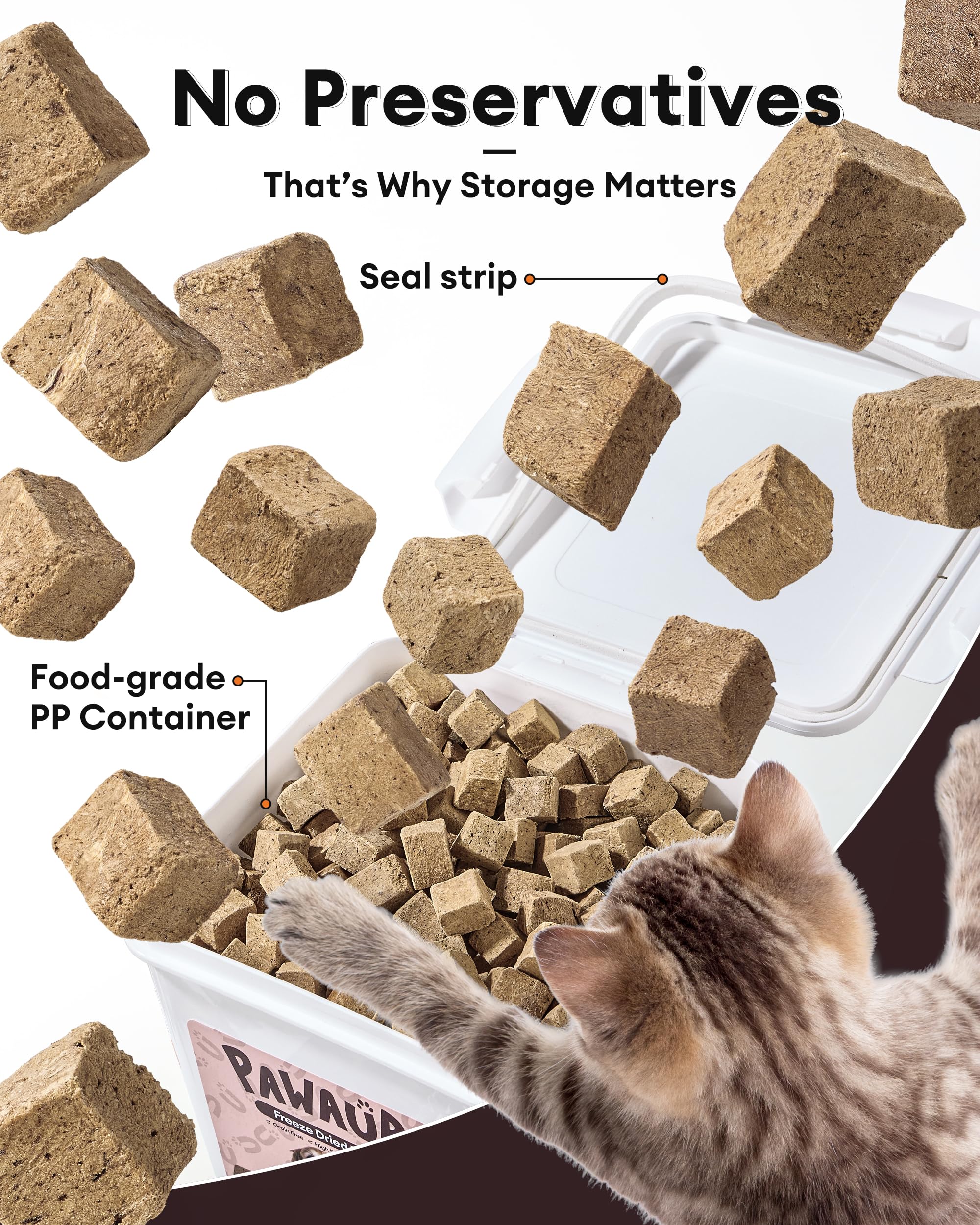 Pawaura liver meal topper sprinkle boosts daily meals with protein.