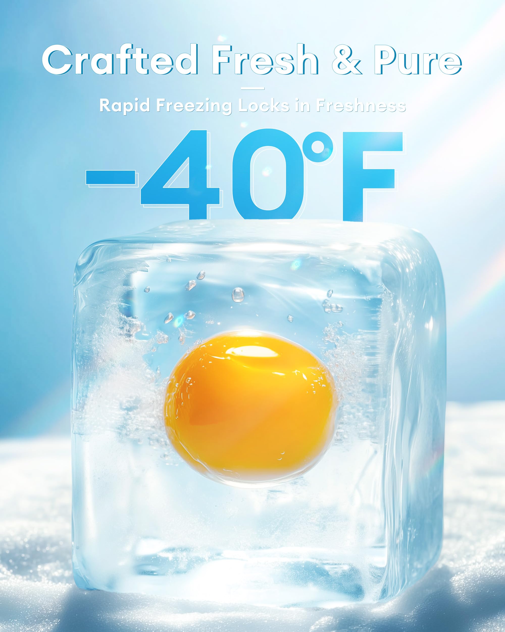 Pawaura egg yolk nutrition close-up illustrating high nutrient retention.