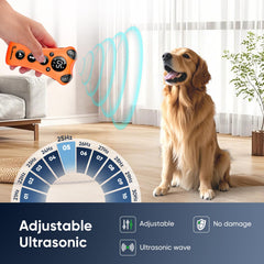 PawBehave LCD-display close-up shows intuitive controls for quick session setup.