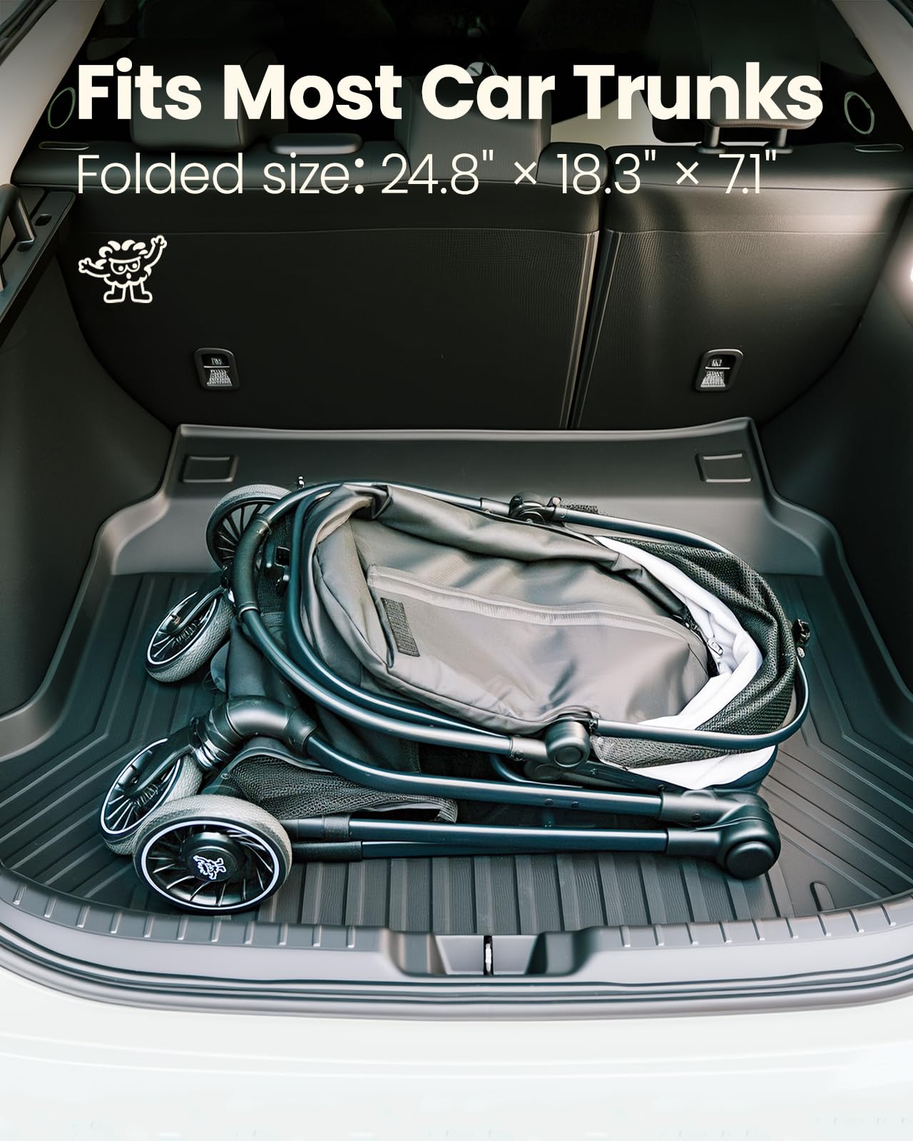 Pawccoli pet stroller breathable mesh windows for airflow