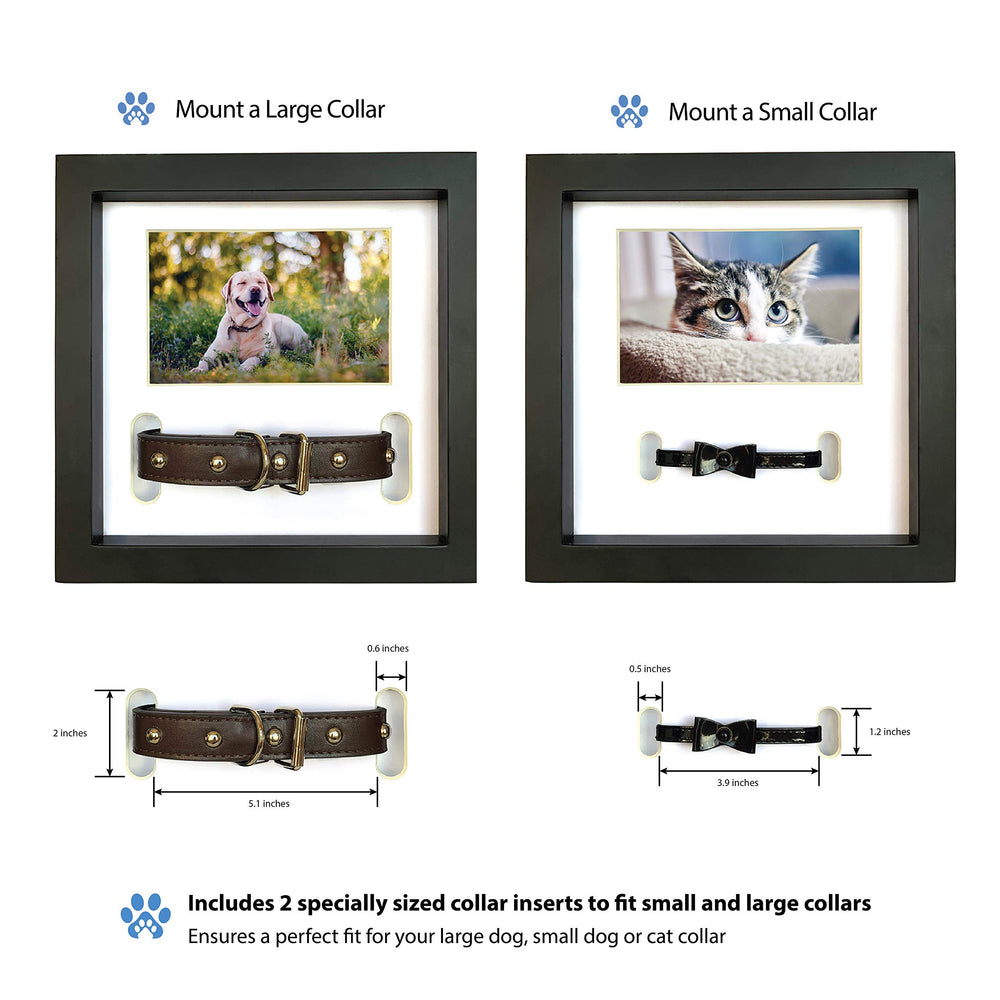 PAWCEPTIVE printed message photo frame for warm memories