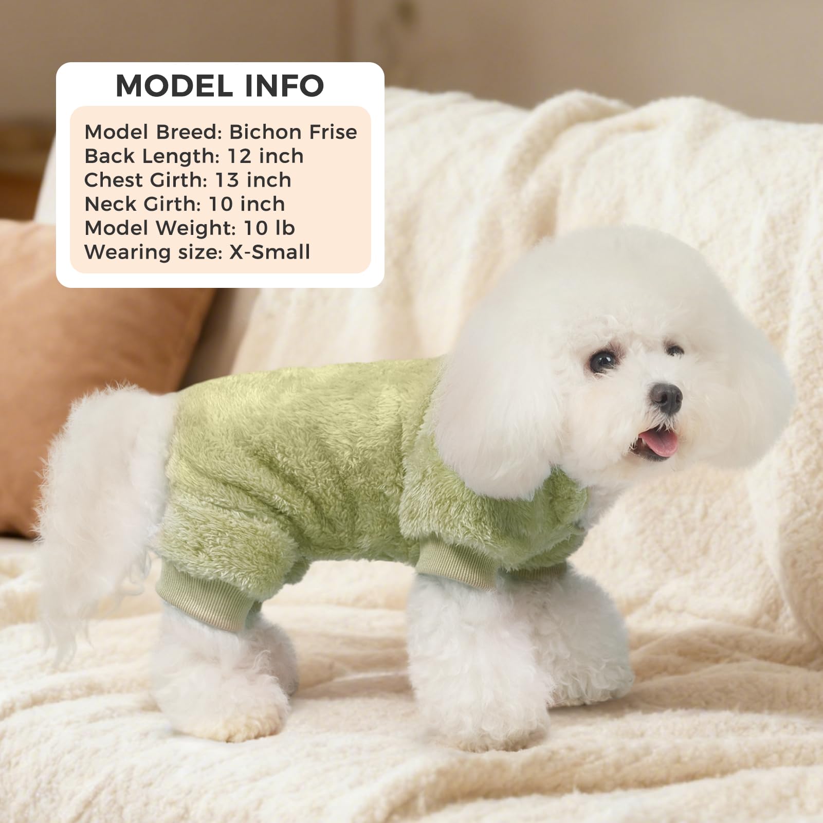 PAWCHIE double-sided fleece closeup showing soft touch and insulation