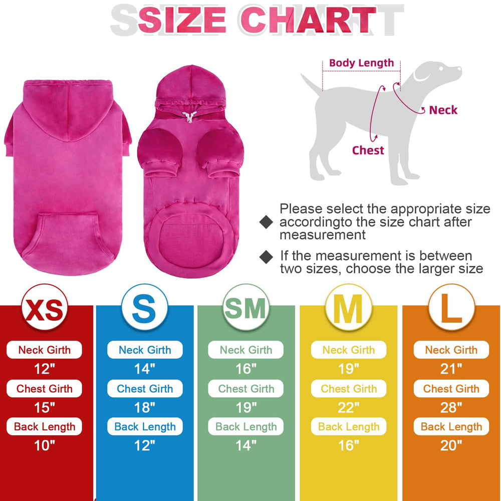 PAWCHIE dog hoodie machine washable for quick cleanup