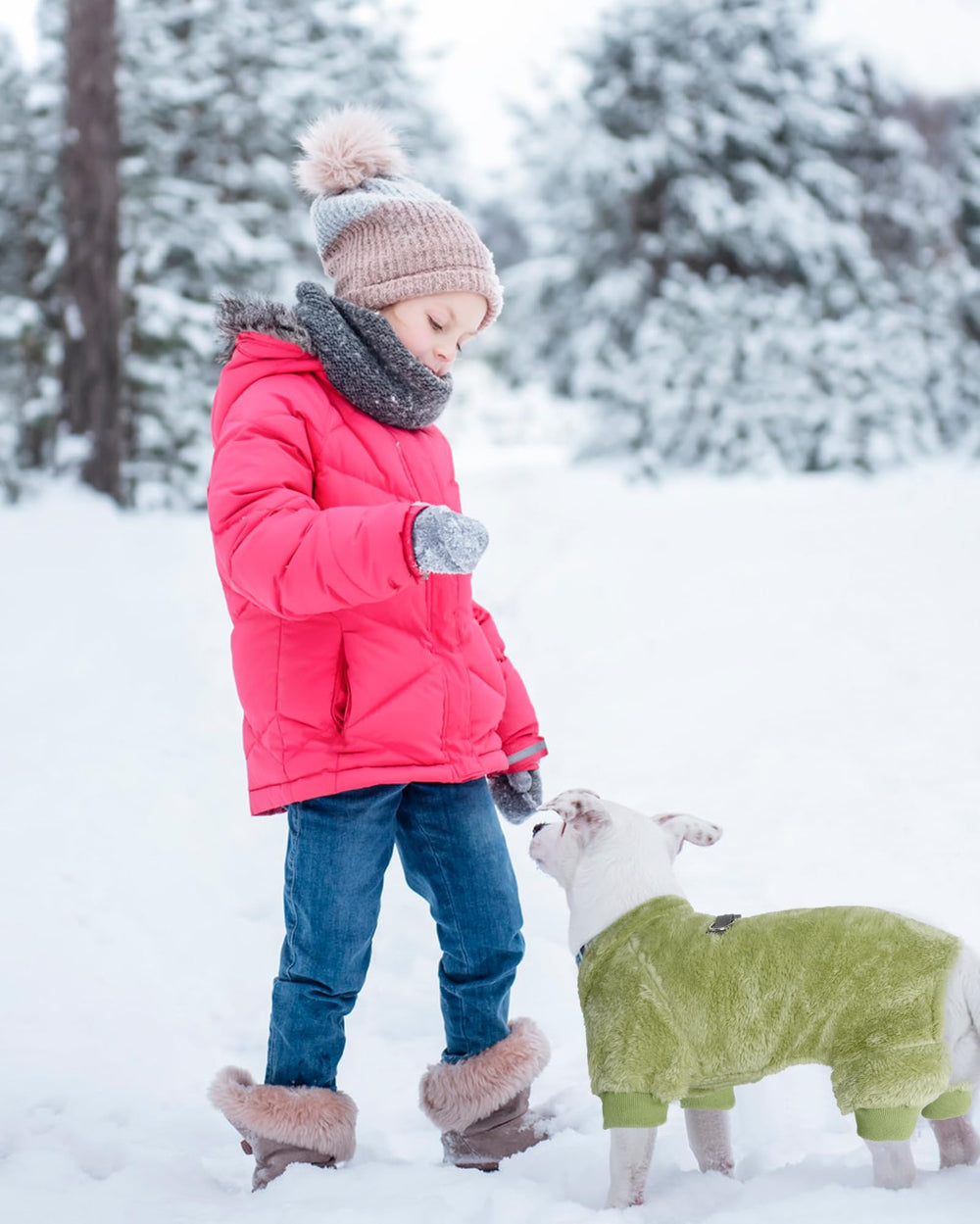 PAWCHIE machine-washable pajama keeps wear clean after play