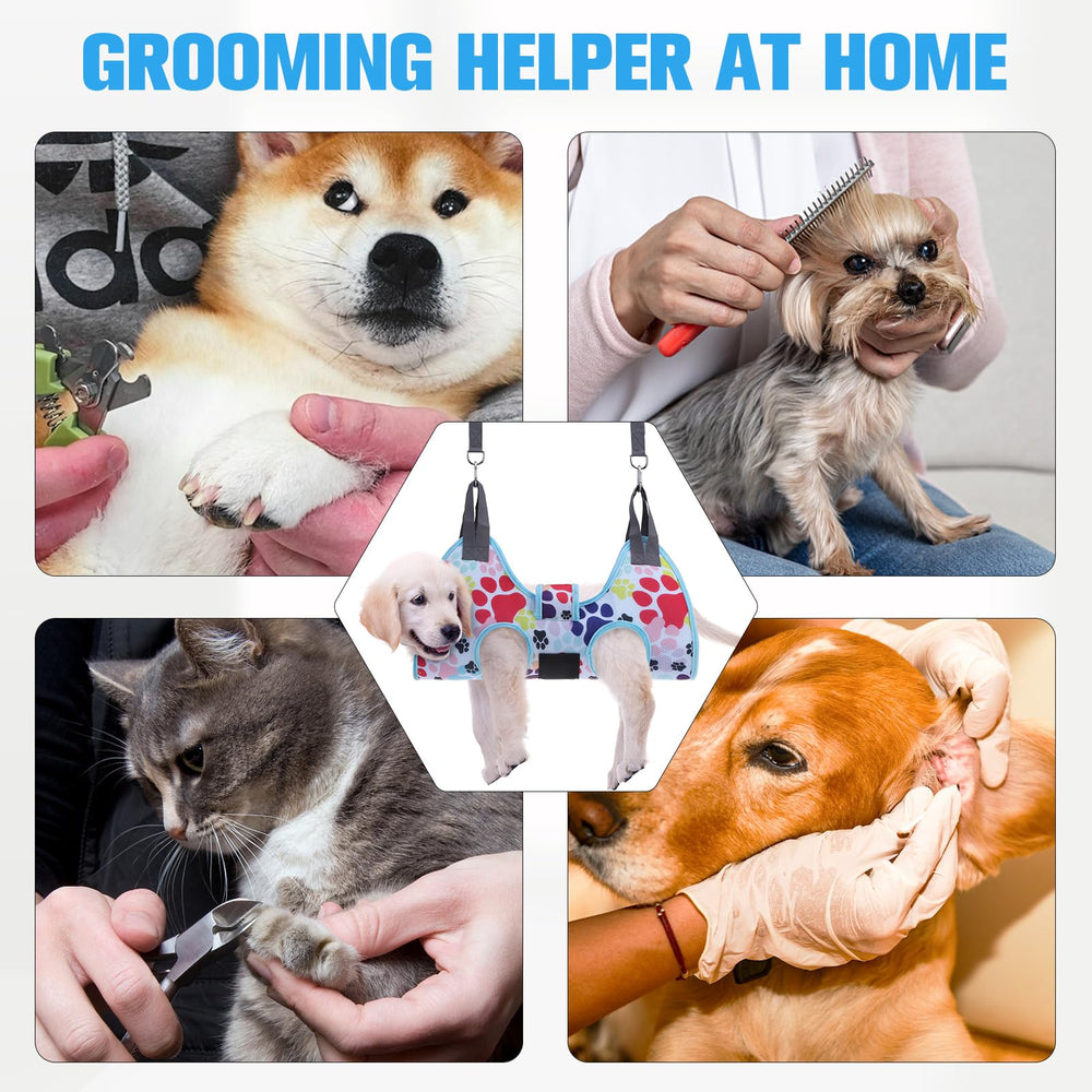 PAWCHIE machine-washable-grooming-bag makes cleanup quick after grooming sessions.
