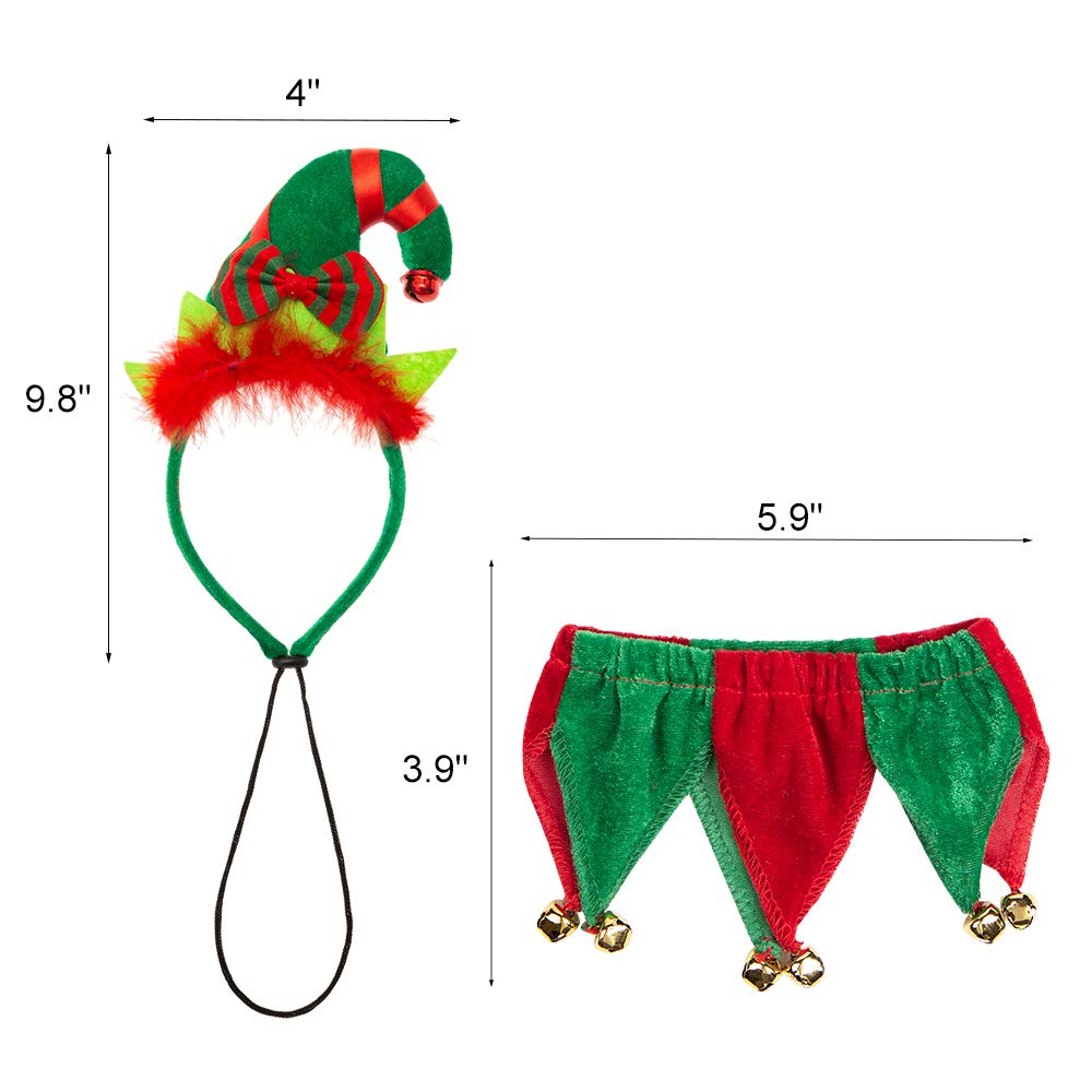 PAWCHIE red bell collar adds Christmas charm for pets
