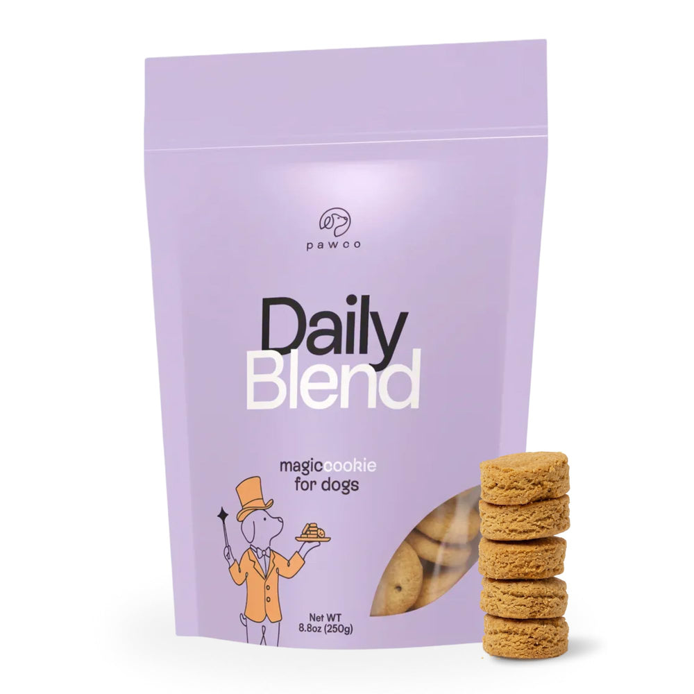 PawCo Dog Treats heart health bag highlights heart-supporting nutrition for daily rewards