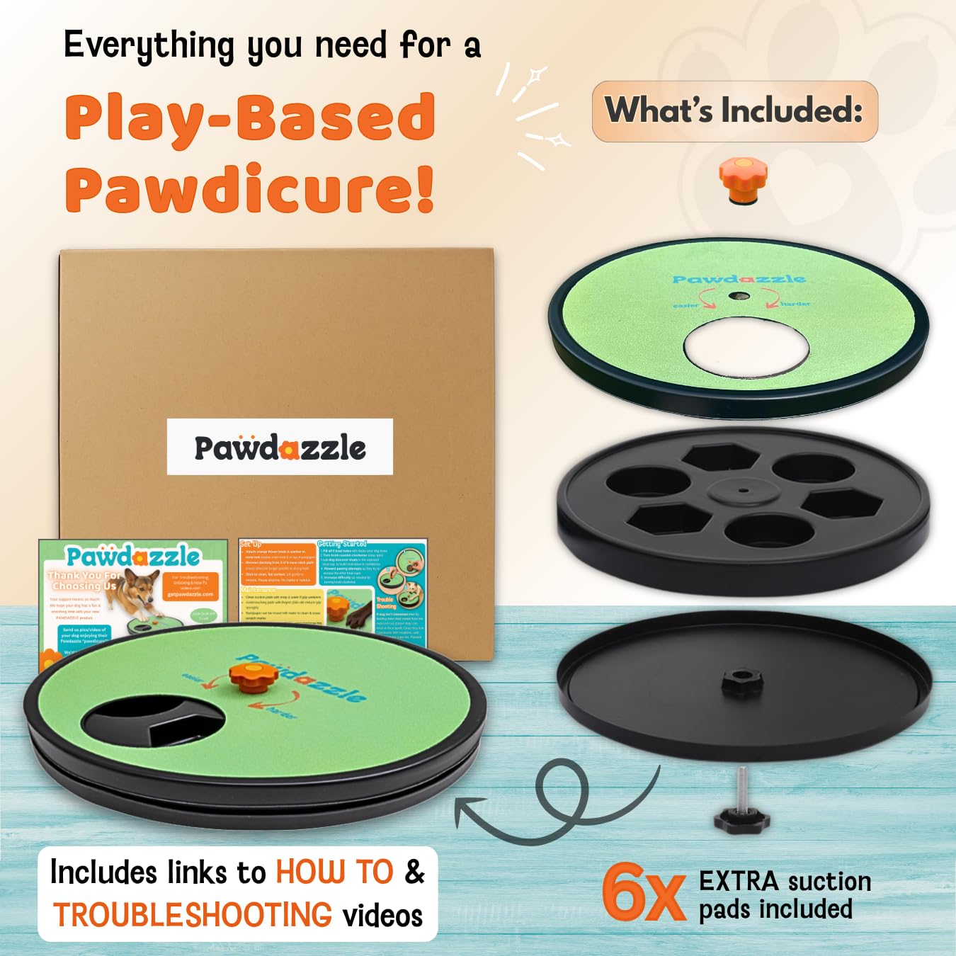 Pawdazzle adjustable tension for small medium and large dogs