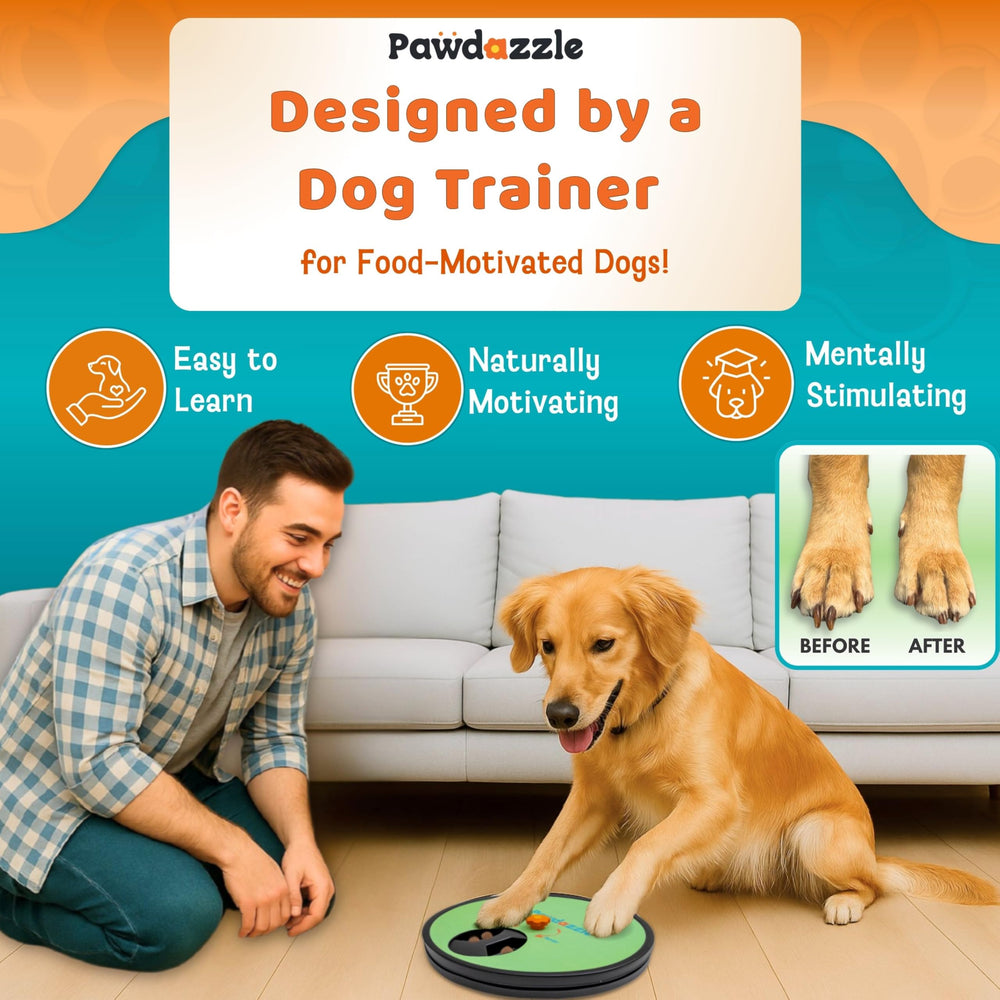 Pawdazzle non-slip nano-suction pad keeps the board steady on floors