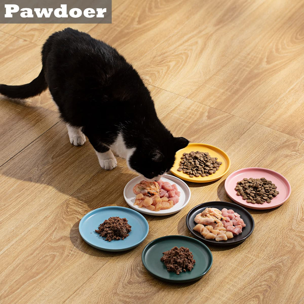Pawdoer microwave-safe cat dish ready for quick reheats.