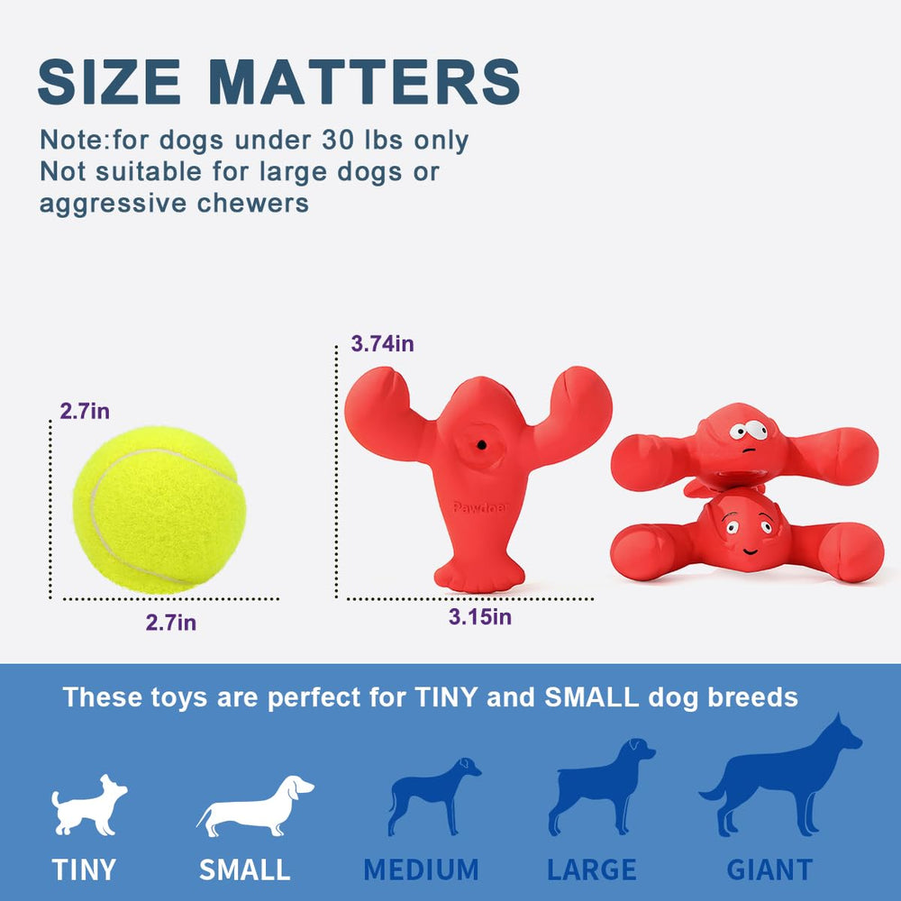 Pawdoer floating lobster toy on water for pool play