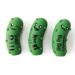 Pawdoer pickle-squeaky-dog-toy pack for small dogs, ideal for interactive play