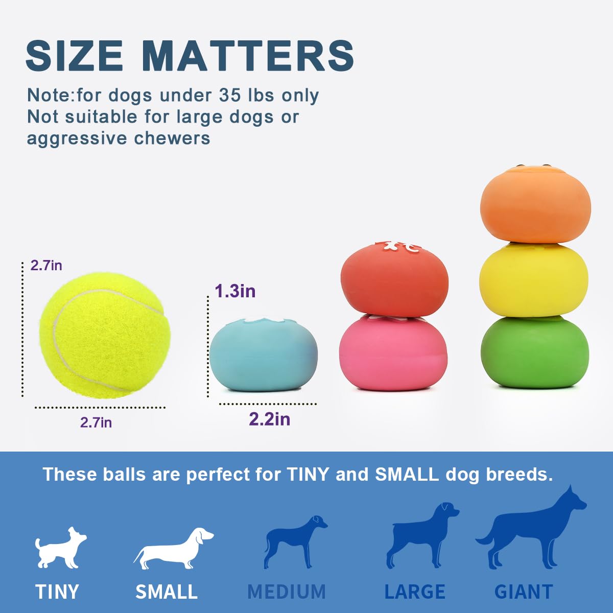 Pawdoer Squeaky Dog Toy Ball floats on water for pool or lake play.