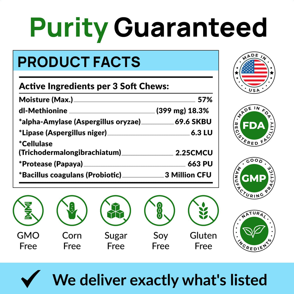 PAWFECTCHEW Green Grass Dog Chews lawn view suggests healthier grass with reduced urine spots.