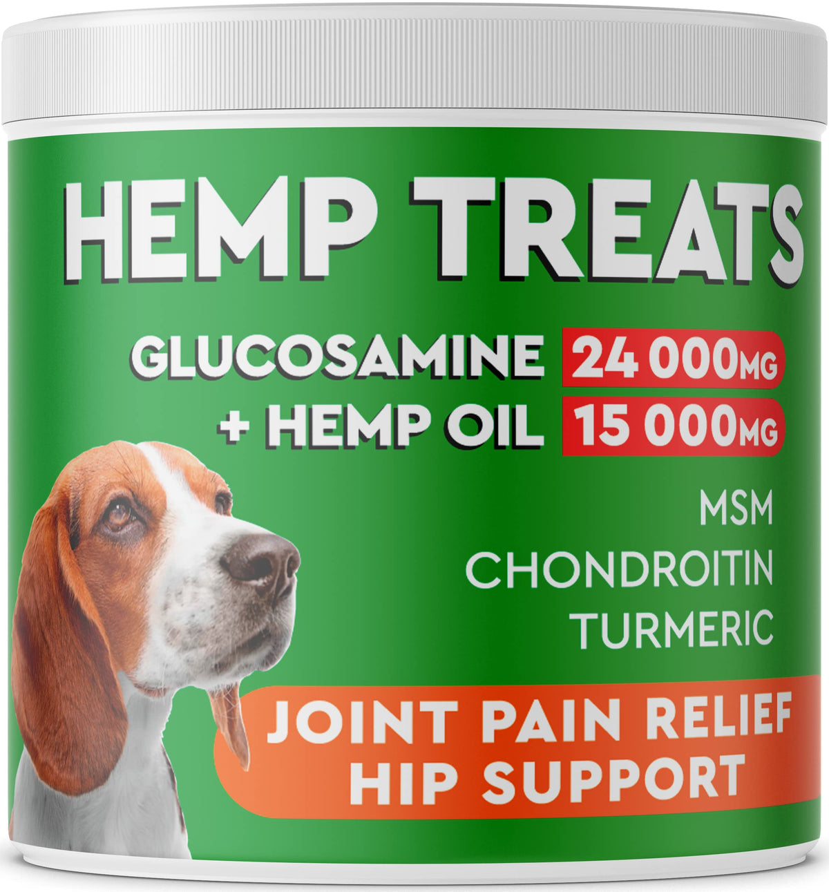 PAWFECTCHEW packaging for hip joint treats promotes mobility and USA-made quality