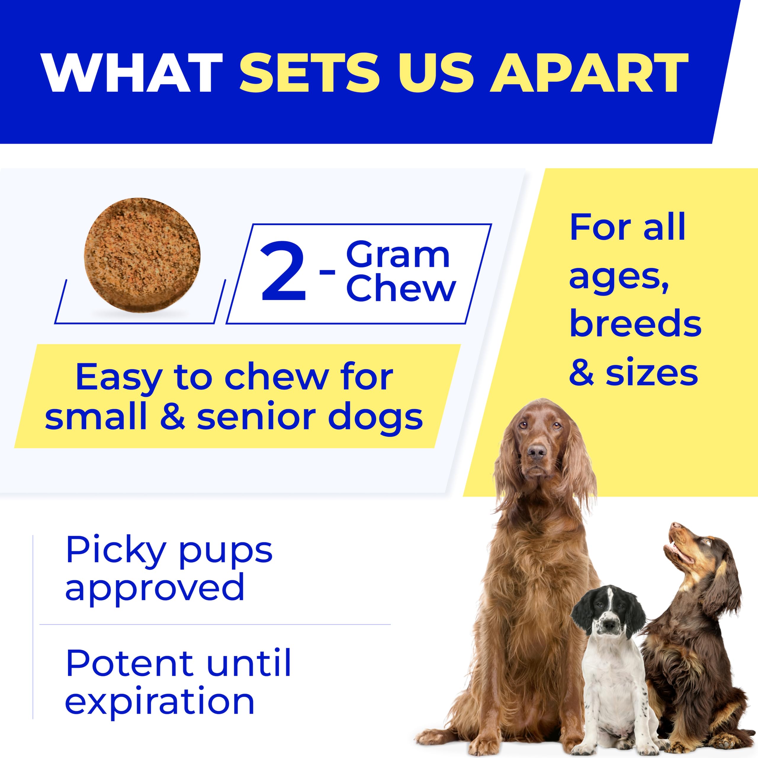 PAWFECTCHEW soft chews for picky eaters on kitchen counter.