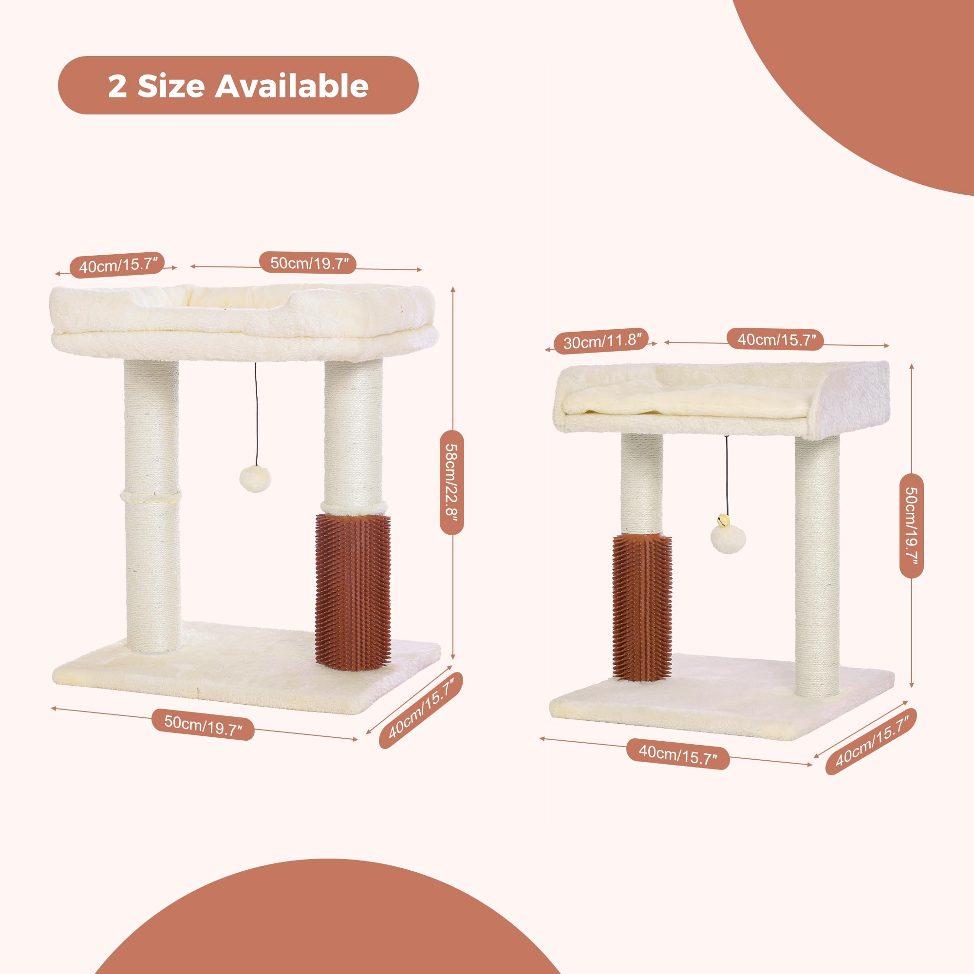 Pawfessor cat tree post 4.5inch dia sturdy scratching stability