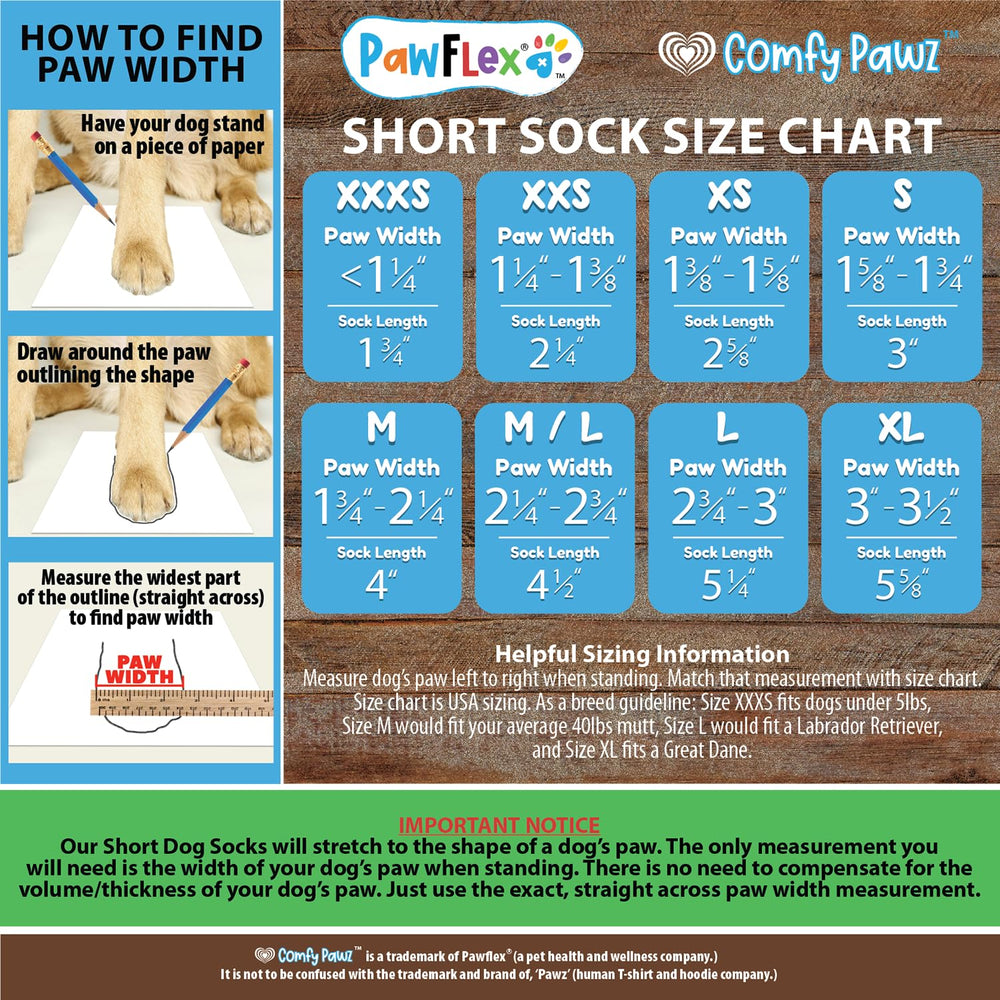 PawFlex Comfy Pawz inner-cuff grip close-up demonstrates secure, adhesive-free stability