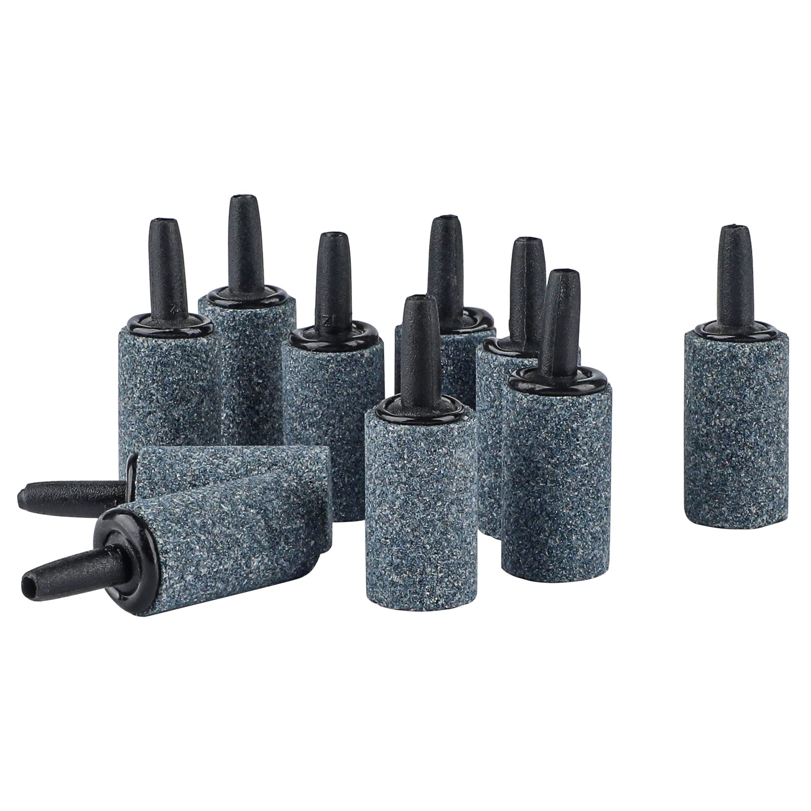 Pawfly 10-pack air stones provide ready-to-use value for small tanks.