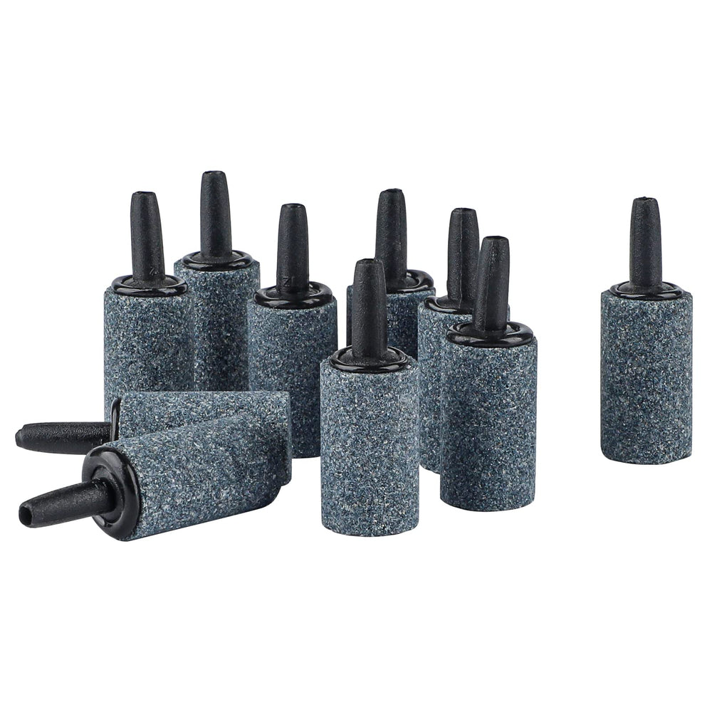 Pawfly 10-pack air stones provide ready-to-use value for small tanks.