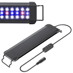 Pawfly 11W terrarium light front view shows vivid spectrum for clearer reptile visuals