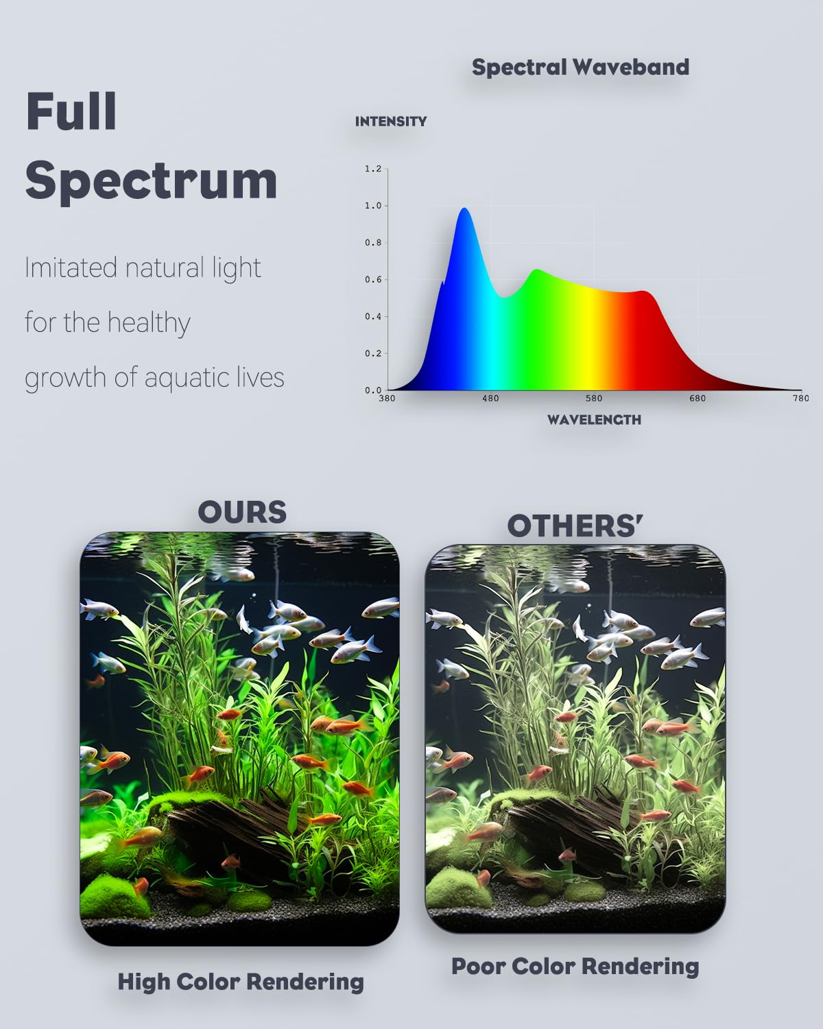 Pawfly 1-5 gallon tank setup with clip-on light for compact freshwater tanks.