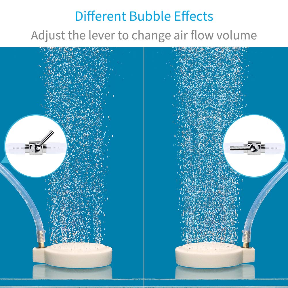 Pawfly 3/16in inlet air flow lever distributor ensures leak-proof setup.